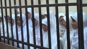 فتيات "7 الصبح" في الإسكندرية قبل الإفراج عنهم